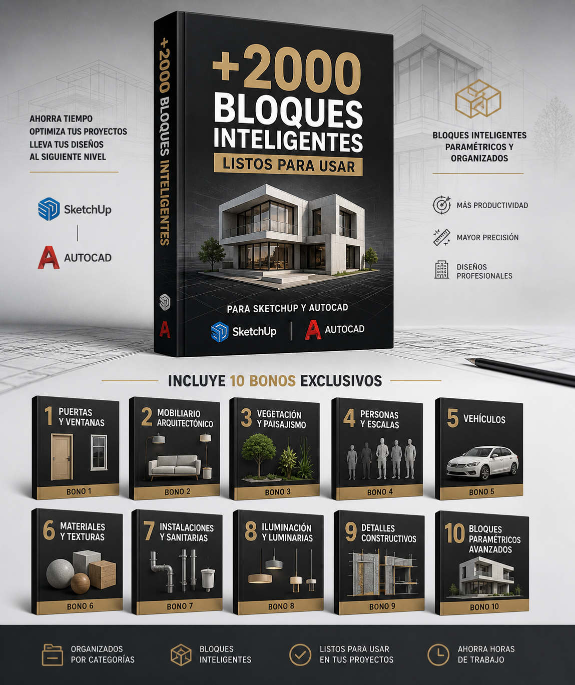 +2000 Bloques Inteligentes Listos Para Usar + 10 Bonos de Regalo