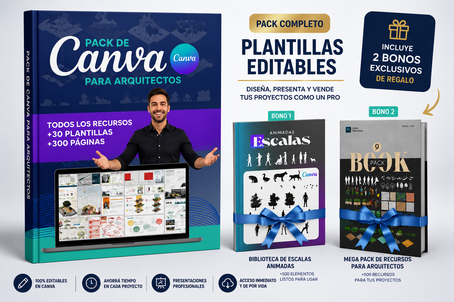 Plantillas Editables En Canva Para Arquitectos